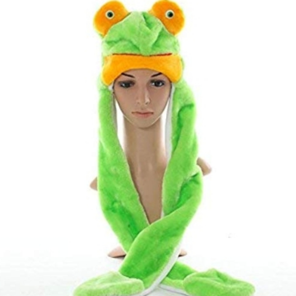 Novelty Animal Hat - Frog